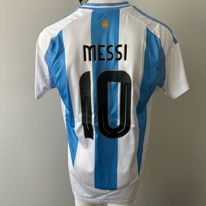 Lionel Messi Argentina National Soccer Team New Men’s Home Soccer Jersey